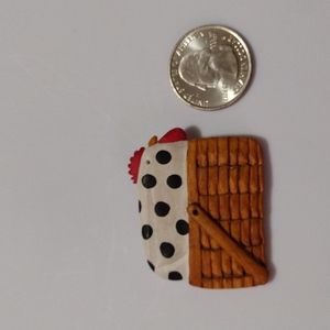 Adorable Chicken Pin 🐔